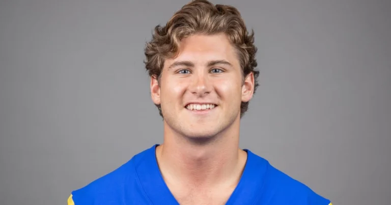Jake Funk in NFL uniform representing his career earnings journey and financial growth from seventh-round draft pick to Super Bowl champion