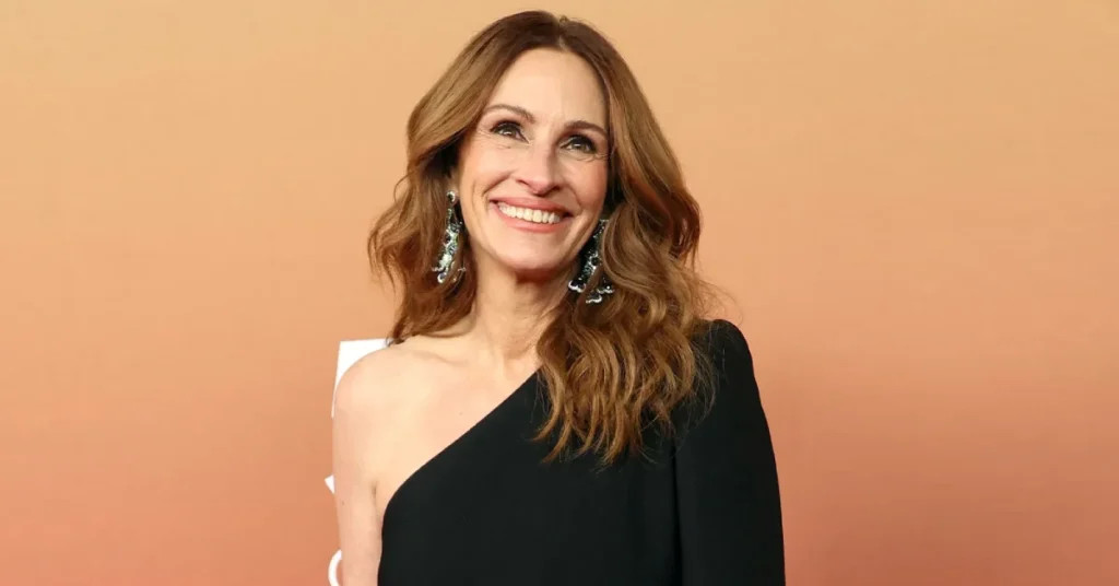 Julia Roberts smiling in a casual photo