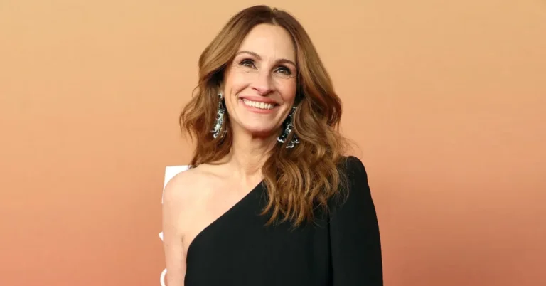 Julia Roberts smiling in a casual photo