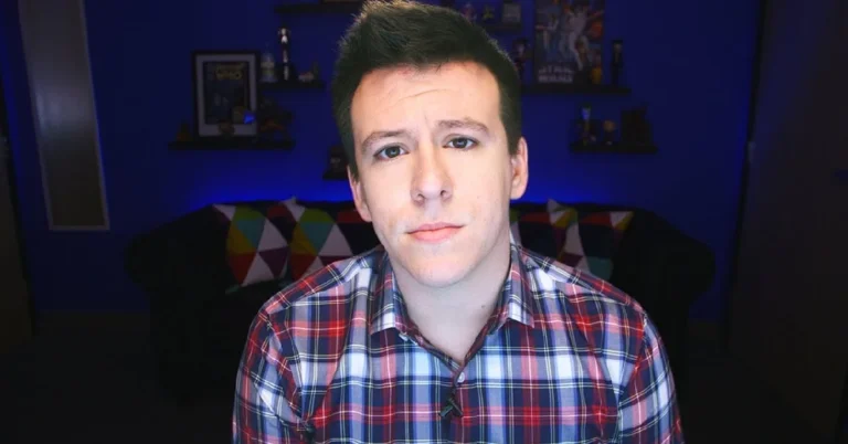 Philip DeFranco smiling on camera, representing his estimated $16 million net worth built through YouTube, Patreon, and real estate investments