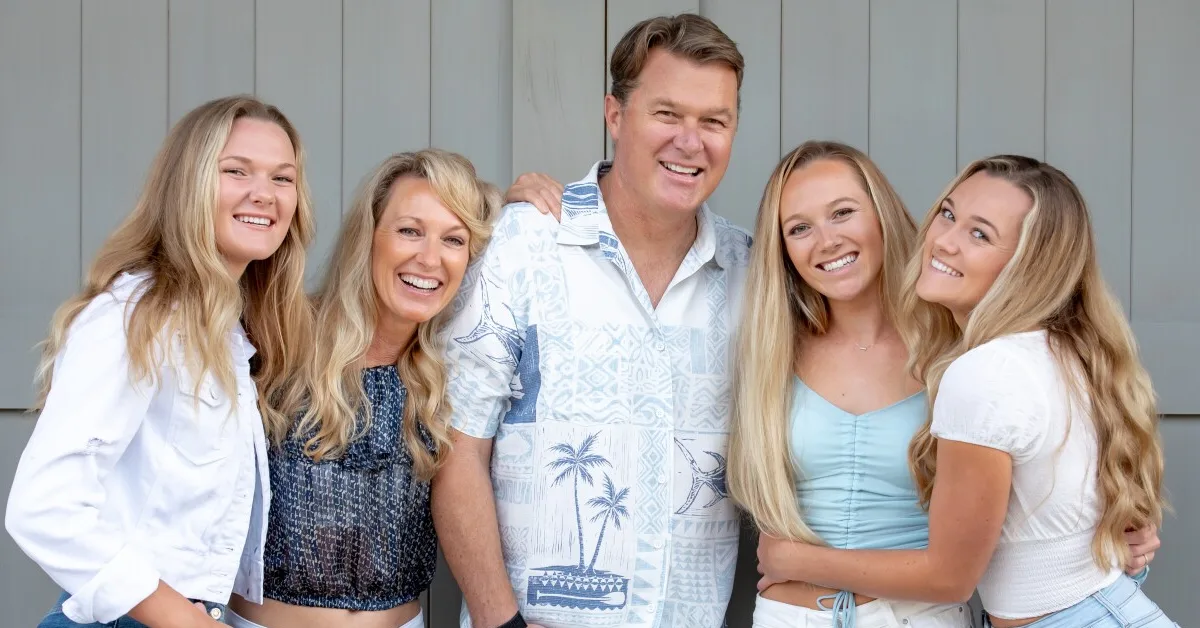Shon Boney with his family
