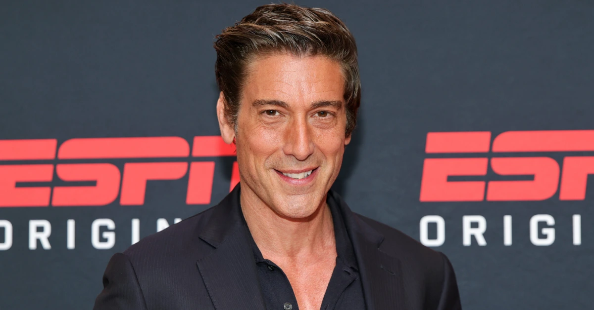 David Muir Age 52 - ABC World News Tonight anchor in professional studio portrait 2026