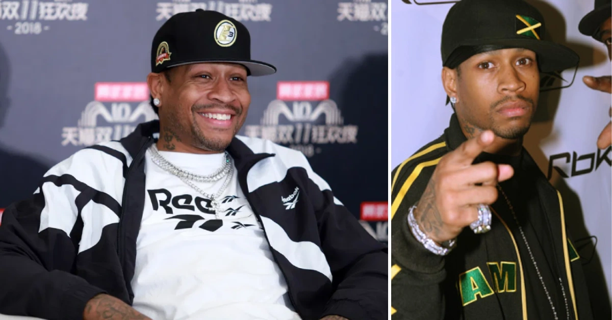 Isaiah Rahsaan Iverson smiling at a family event, highlighting Allen Iverson’s son in a candid moment that reflects his story and background.