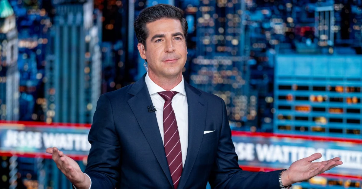 Professional portrait of Jesse Watters, Fox News host, representing his career and biography for an article exploring his life, rise to fame, and public image.