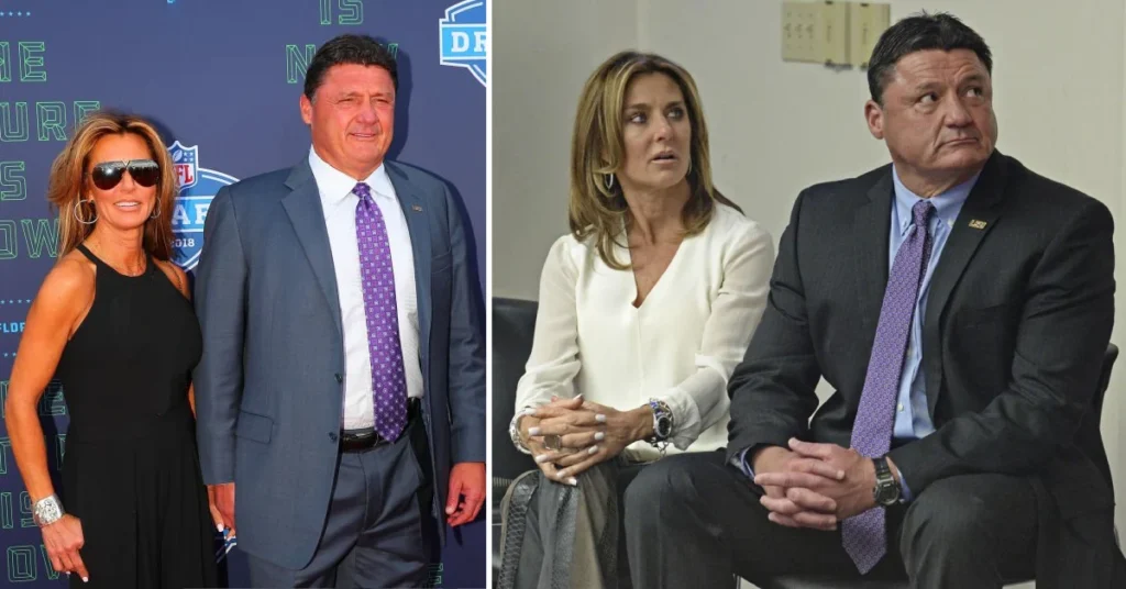 Kelly Orgeron smiling warmly during a public appearance, capturing her graceful presence and personal story highlighted in the article’s opening biography.