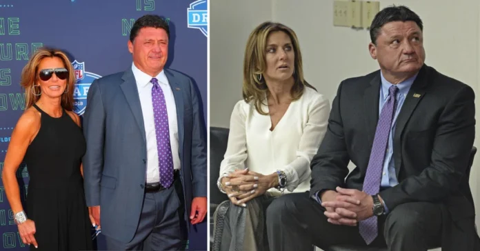 Kelly Orgeron smiling warmly during a public appearance, capturing her graceful presence and personal story highlighted in the article’s opening biography.