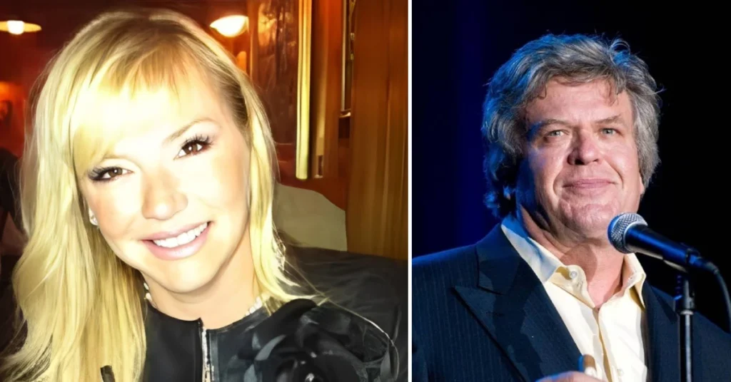 Portrait-style image representing Lori Brice, highlighting her connection to Ron White and her private life beyond the public eye.