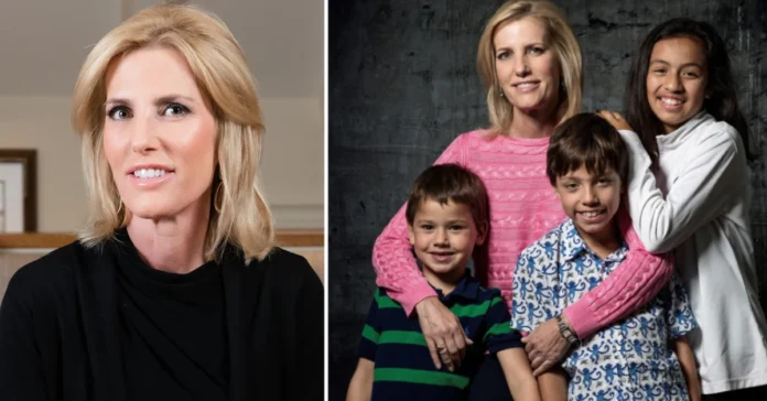 Michael Dmitri Ingraham smiling with his family, capturing a rare glimpse of Laura Ingraham’s adopted son and his close-knit upbringing.