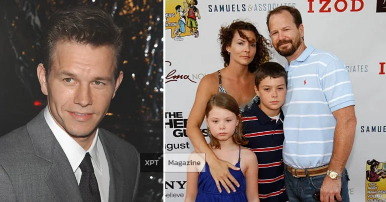 Charlie Wahlberg smiling confidently during a family outing, showcasing the charm and personality of the young member of the Wahlberg family.
