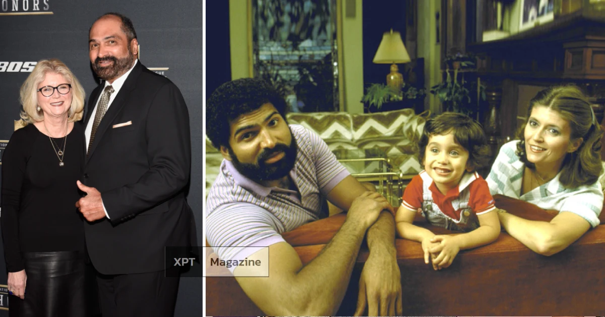 Dana Dokmanovich standing beside Franco Harris during a public event, symbolizing her enduring support and connection to the late football legend.