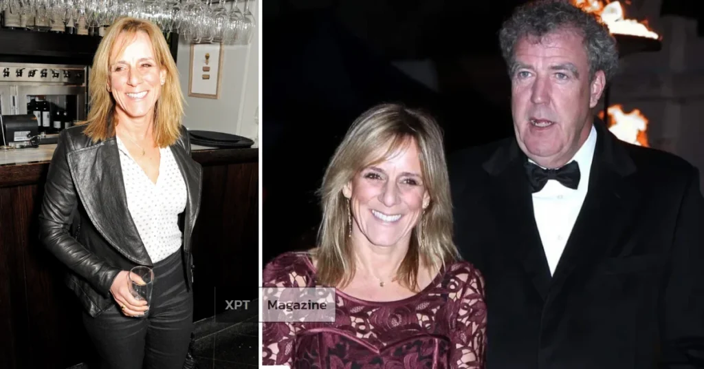 A candid image of Frances Cain, Jeremy Clarkson’s former wife, reflecting her confident and elegant personality featured in the article’s introduction.