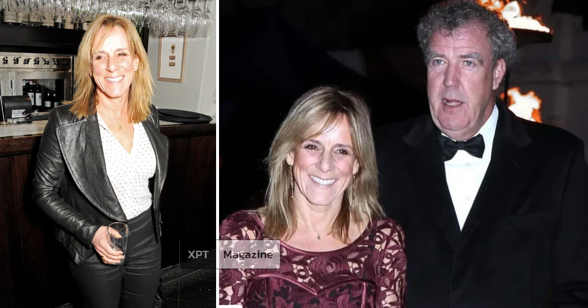 A candid image of Frances Cain, Jeremy Clarkson’s former wife, reflecting her confident and elegant personality featured in the article’s introduction.