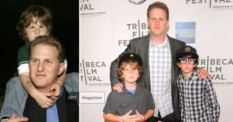 Julian Ali Rapaport, son of actor Michael Rapaport and screenwriter Nichole Beattie, photographed in a casual setting