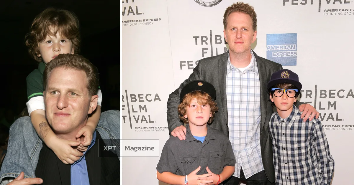 Julian Ali Rapaport, son of actor Michael Rapaport and screenwriter Nichole Beattie, photographed in a casual setting