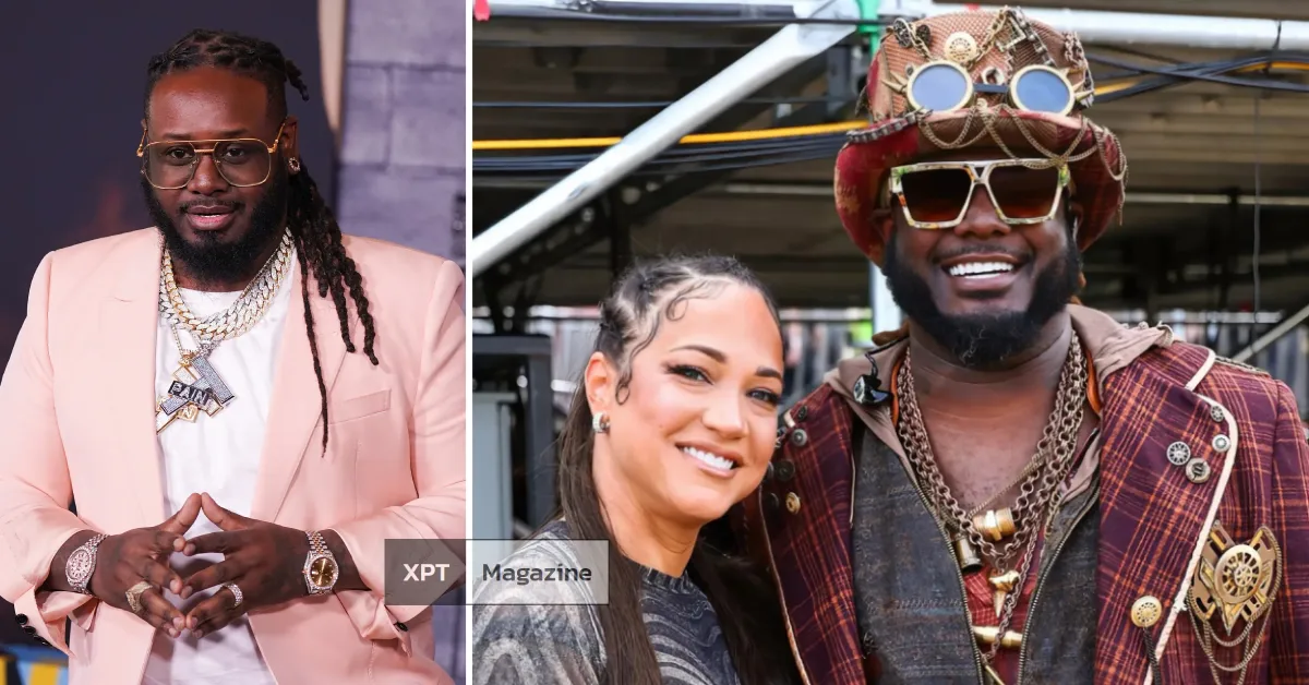 A warm portrait of Lyriq Najm, daughter of T-Pain, capturing her graceful presence and connection to the renowned musician’s family life.