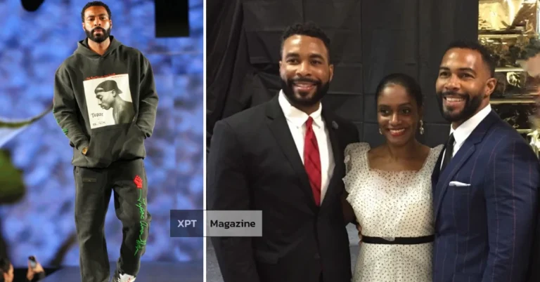 Portrait of Malik Hardwick standing confidently, symbolizing his connection to the Hardwick family and his place in the spotlight alongside brother Omari Hardwick.