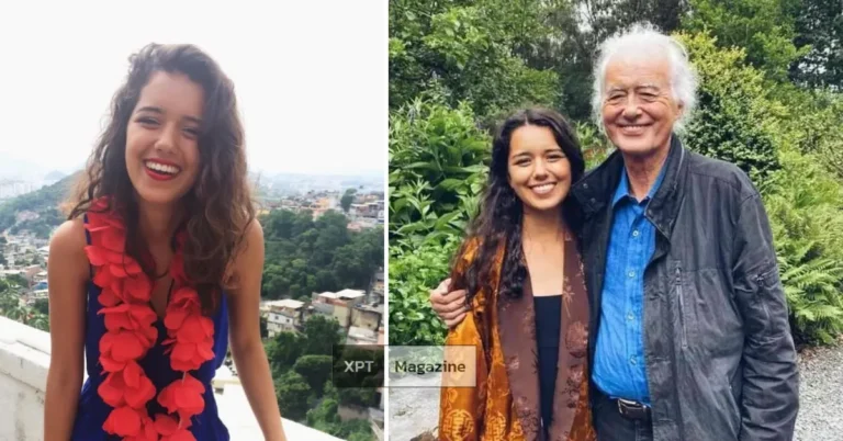 Portrait-style image of Zofia Jade Page, capturing her as the daughter of Jimmy Page, highlighting her family background and private lifestyle.