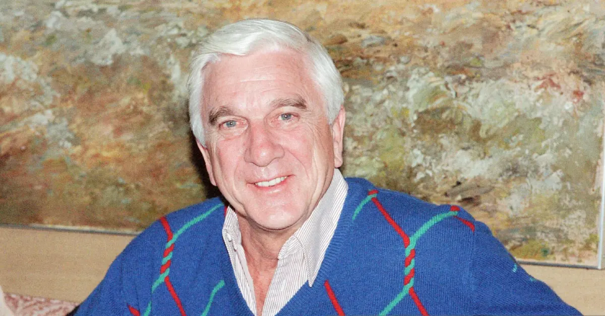 Leslie Nielsen portrait representing his estimated net worth at the time of his death in 2010