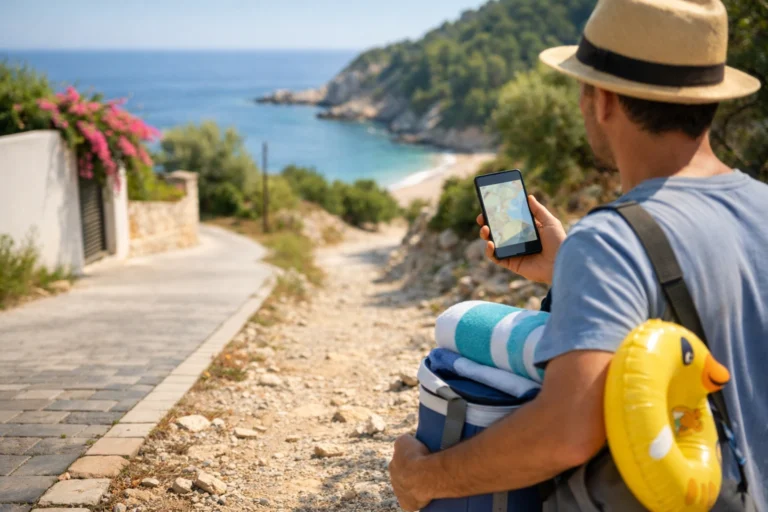 Beachfront Villas Lefkada: What “Walking Distance to the Beach” Really Means (A Practical Walk-Test Guide)