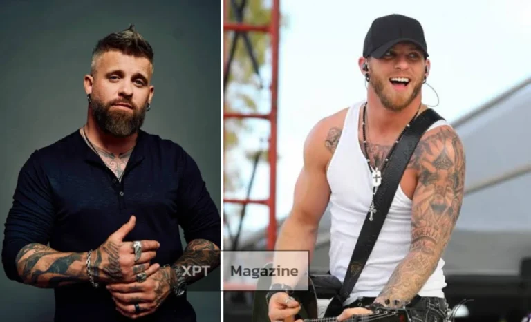 Brantley Gilbert country singer performing, featured image for biography article covering his age, wife, net worth, and career