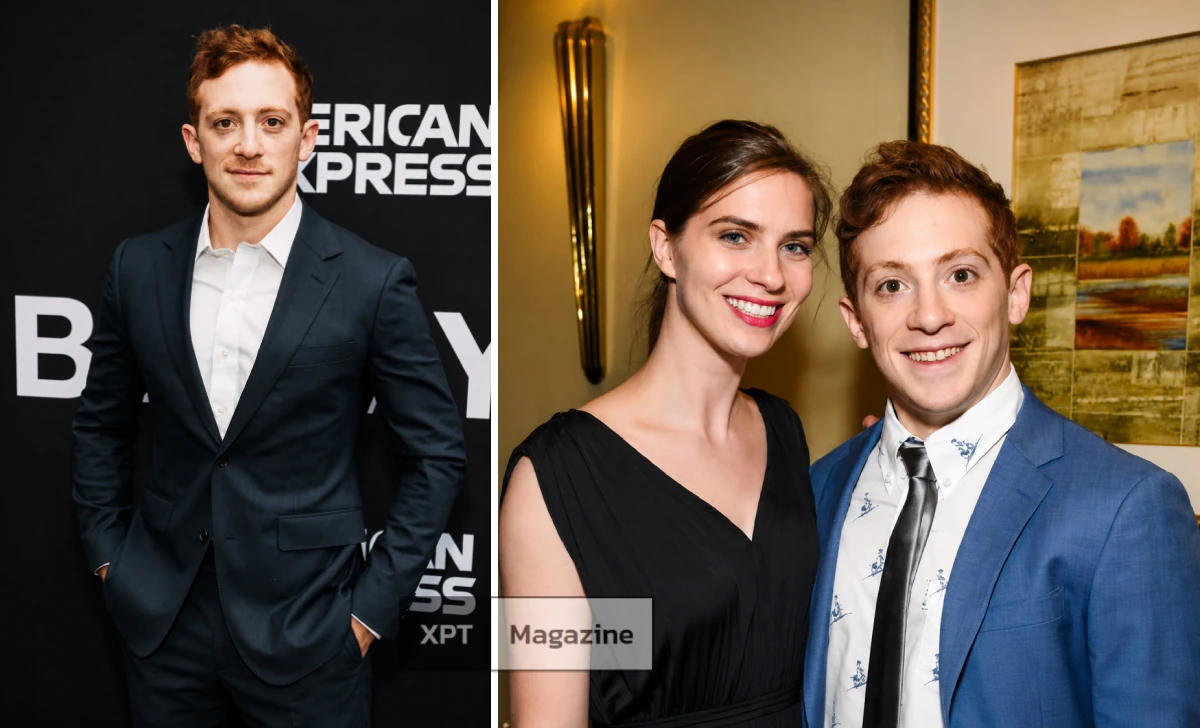 Actor Ethan Slater at a public event, known for playing Boq in Wicked
