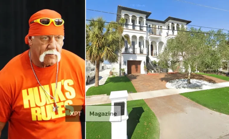 Hulk Hogan's Clearwater Beach, Florida mansion exterior with Gulf views