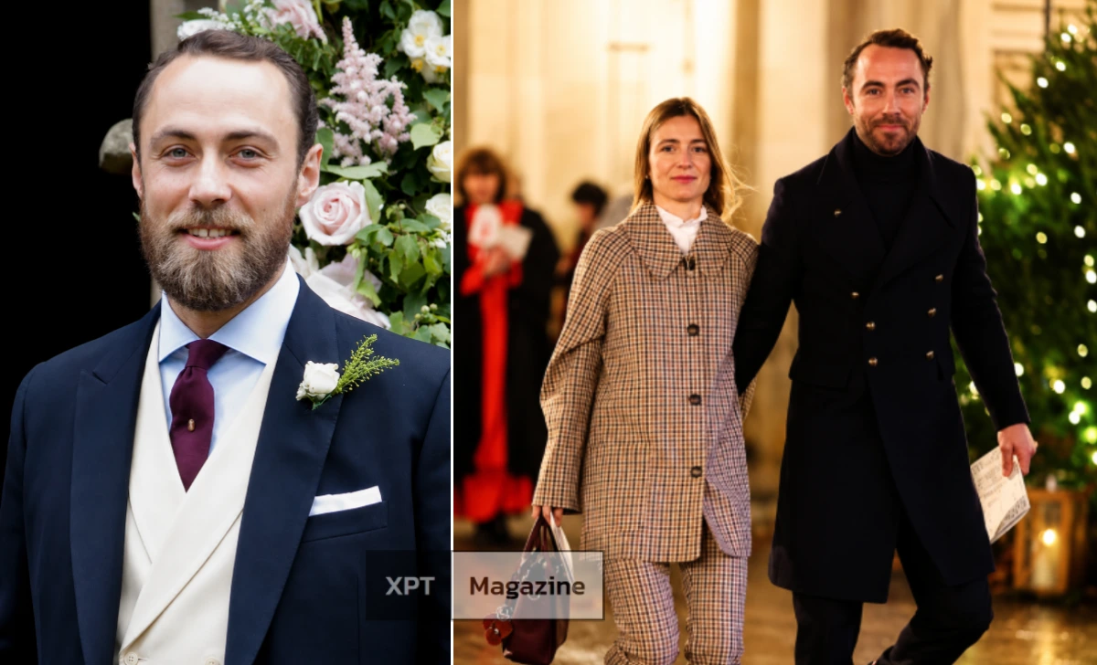 James Middleton, brother of Kate Middleton, at a public event
