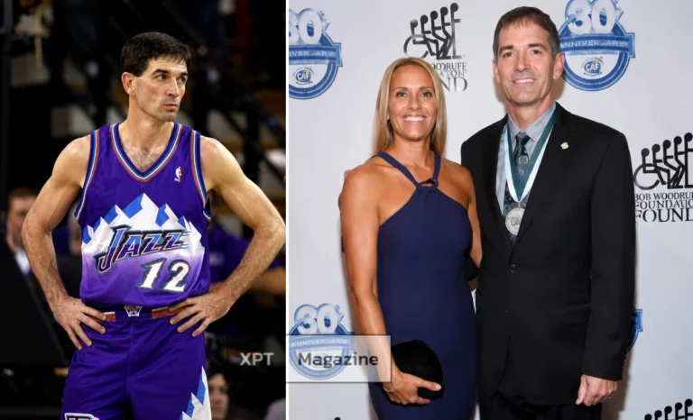 John Stockton Utah Jazz point guard NBA all-time assists and steals leader