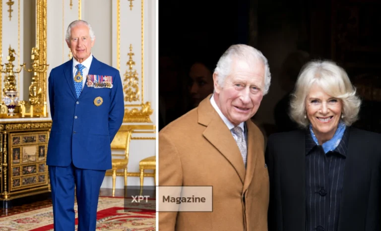 King Charles III wearing formal royal attire at an official public engagement