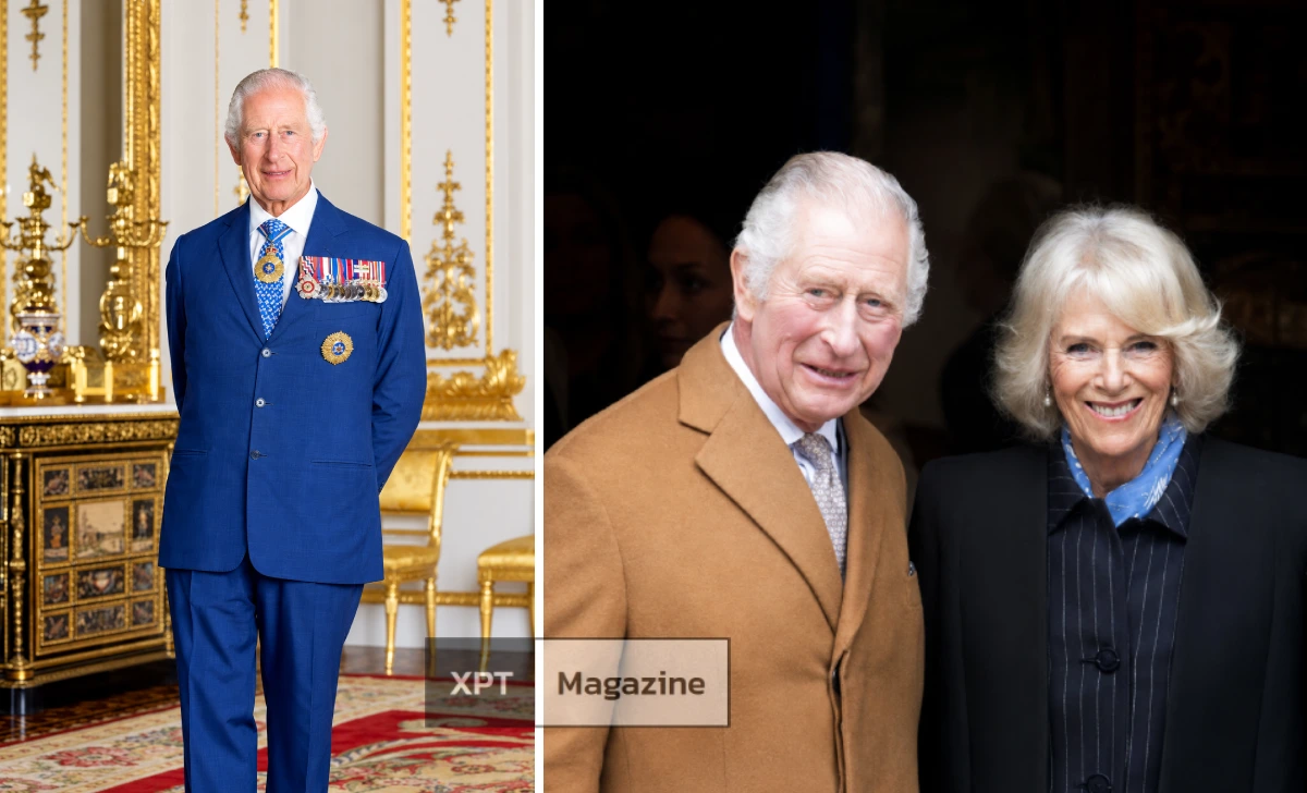 King Charles III wearing formal royal attire at an official public engagement