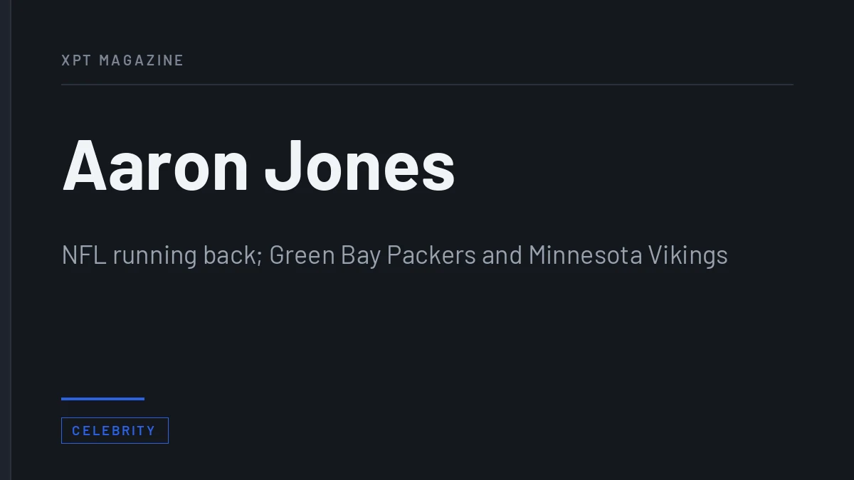 Aaron Jones: From UTEP Fifth-Rounder to 7,600 Rushing Yards