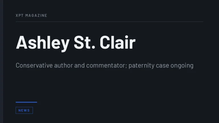 Ashley St. Clair - Conservative author and commentator; paternity case ongoing