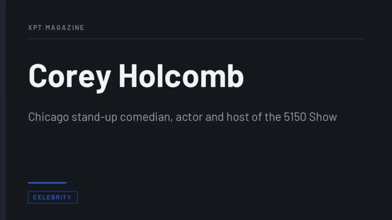 Corey Holcomb - Chicago stand-up comedian, actor and host of the 5150 Show