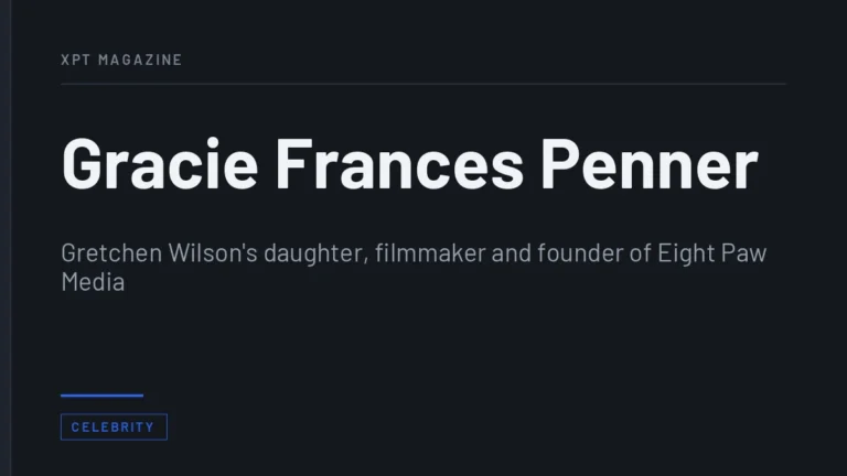 Gracie Frances Penner - Gretchen Wilson's daughter, filmmaker and founder of Eight Paw Media
