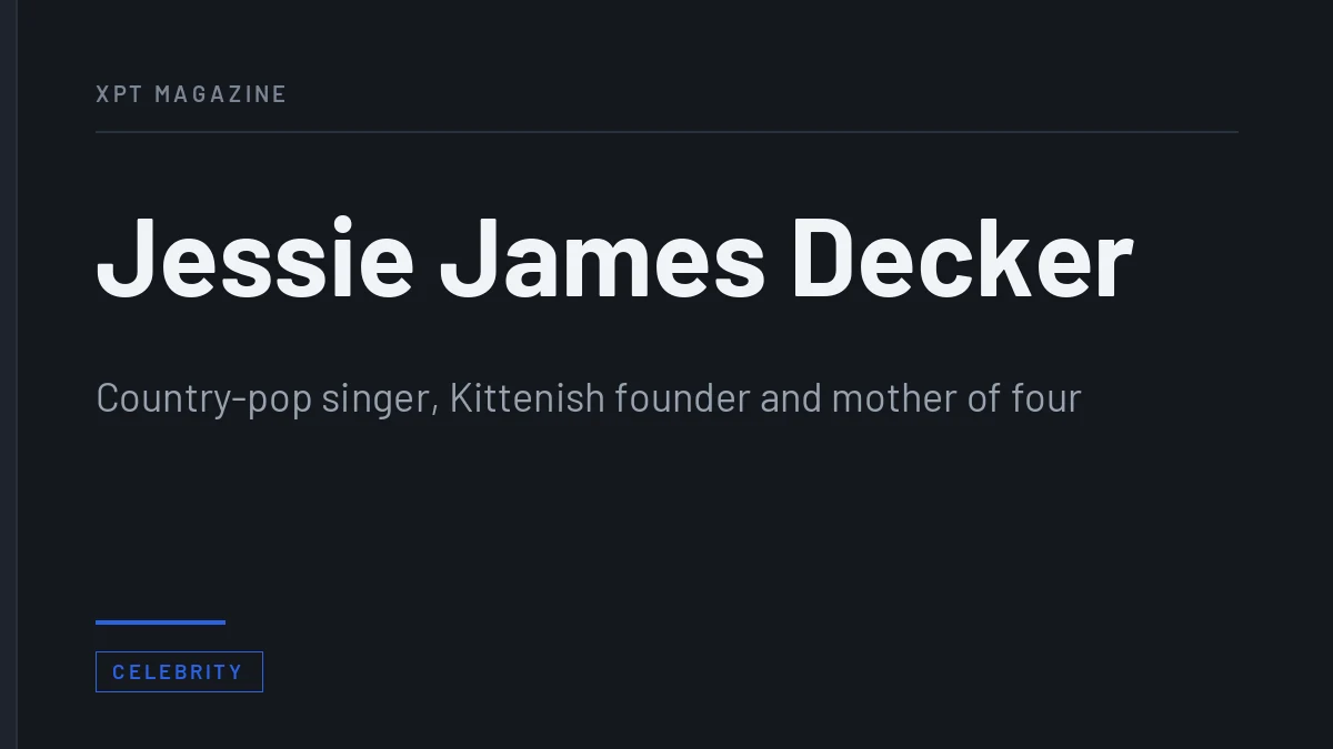 Jessie James Decker: Music, Kittenish and Life With Eric Decker