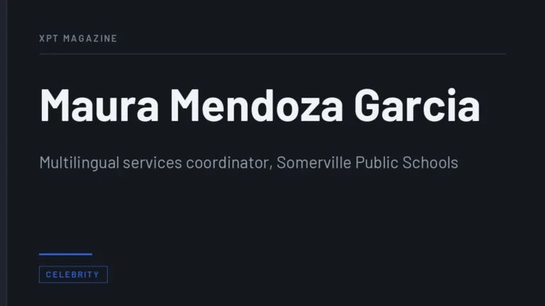 Maura Mendoza Garcia - Multilingual services coordinator, Somerville Public Schools