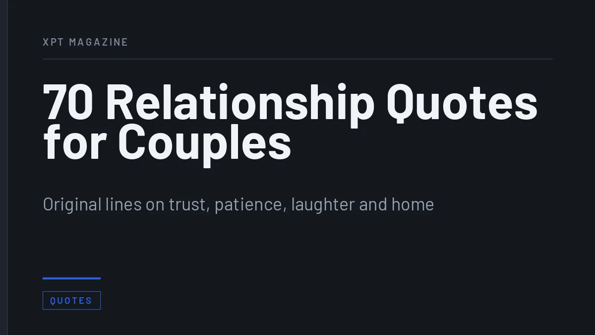 70 Relationship Quotes for Couples